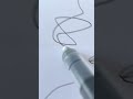 Letting Go: Expressive Pen Sketching for Emotional Release ✒️🖤 #Shorts #FYP