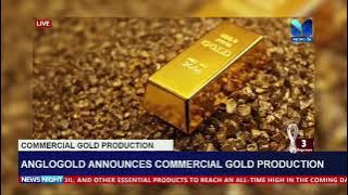 Anglogold announces commercial gold production