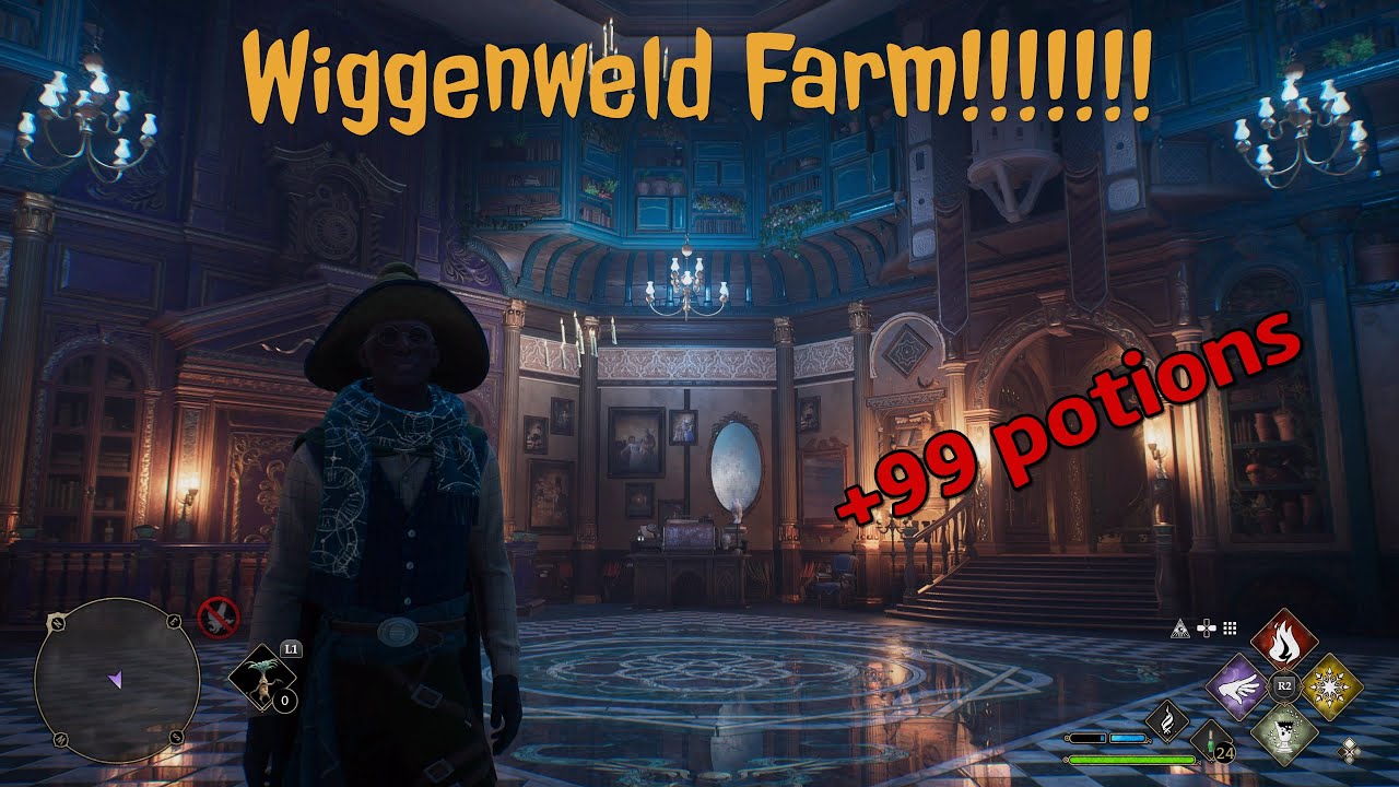 How to farm wigenweld potions|| Hogwarts Legacy Tutorial