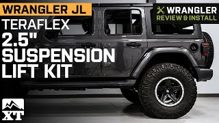 Jeep Wrangler JL Teraflex 2.50Inch Coil Spring Base Suspension Lift Kit Review & Install
