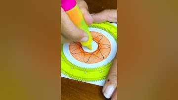 スピログラフ初心者ガイド ✨ Easy Spirograph Tutorial for Beginners! #shorts