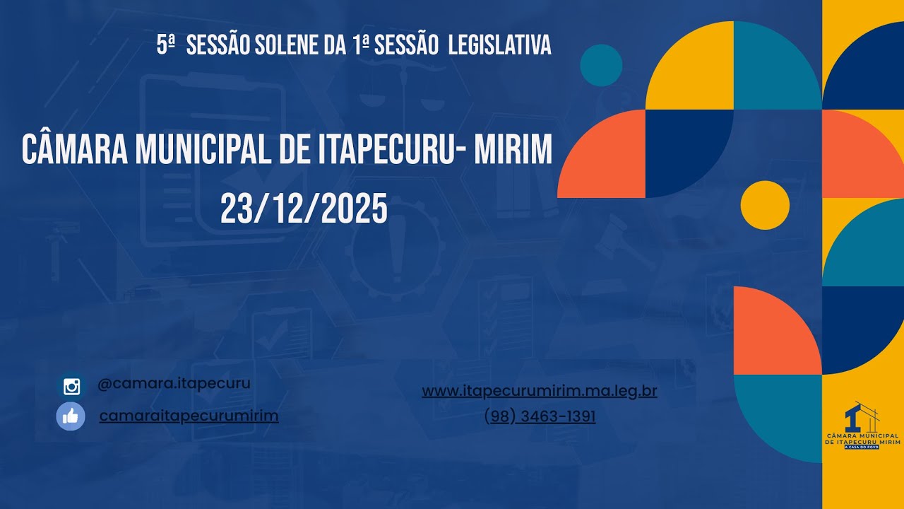 CÂMARA MUNICIPAL DE ITAPECURU-MIRIM 18/12/2025