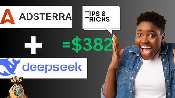 Adsterra + Deepseek | Adsterra Directlink And Website Earning Tricks | Free course