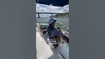 Getting Ready to Pull Up to the Fuel Dock: Bridge Marina Boat Docking How-To #boat #shorts