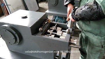 How to replace the plunger gaskets for small homogenizer