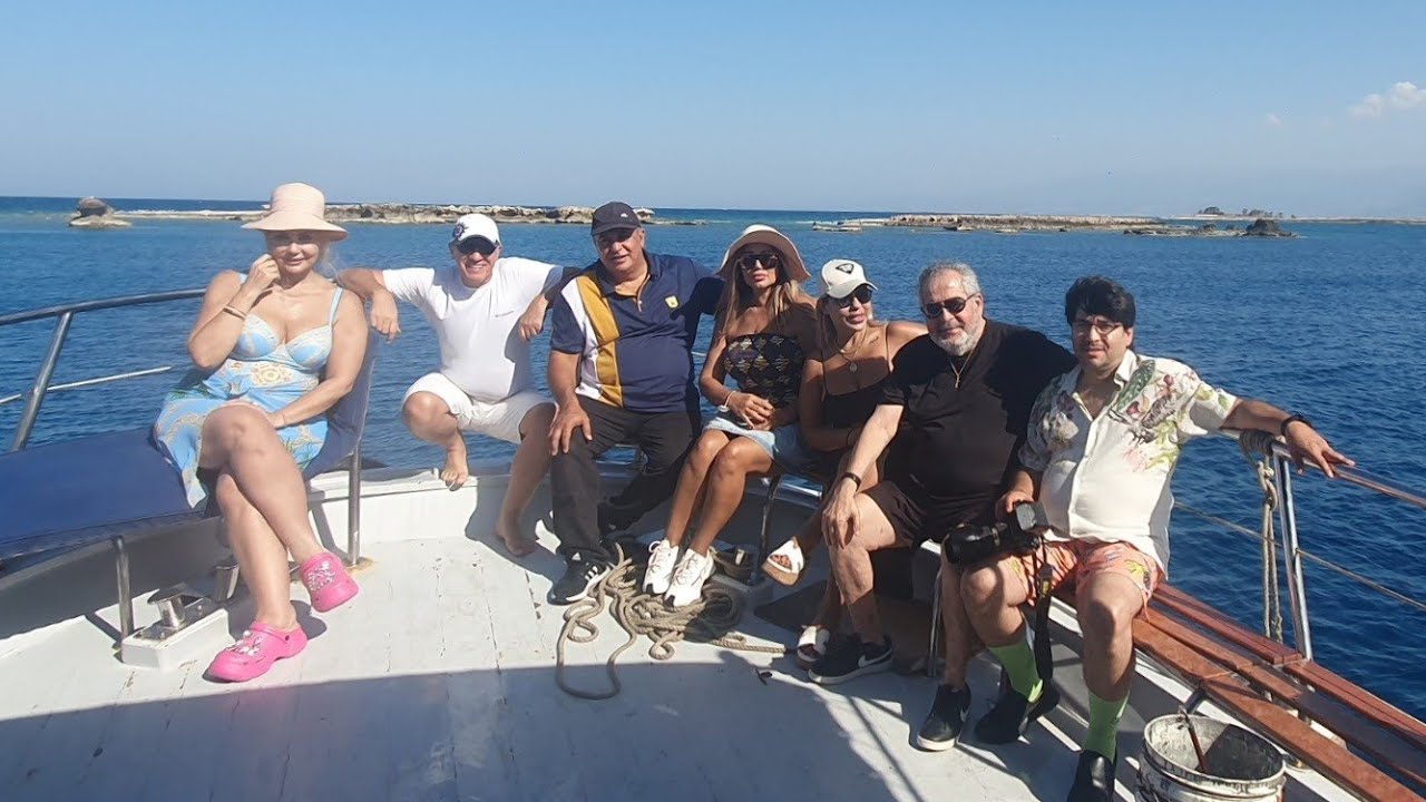 رحلة المشاهير  في بحر لبنان مع السفيرة كارولين معلوف. اوكتوبر ٢٠٢٥ (1)      Assaad Rechdan   