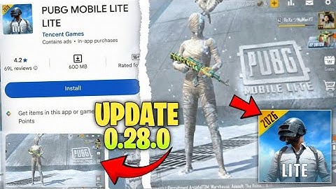 PUBG LITE 2026 COMING SOON TRAILER 🔥🔥|| PUBG LITE NEW UPDATE 0.28.0 DOWNLOAD NOW