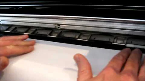 DesignJet 1050 & DesignJet 1055 load sheet media