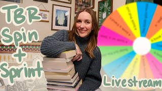 TBR Spin & Sprint | Readathon and Reading Sprints