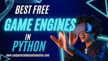 4 powerful GAME ENGINES  for Python: Pygame, Panda3D, Renpy, and Pyglet.