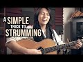 How to Strum a Guitar for Beginners (A SIMPLE Trick to Efficient Strumming!)
