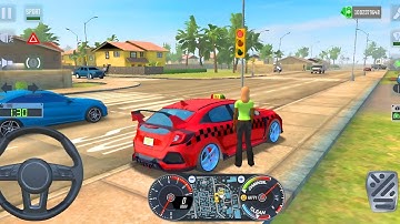 Honda Civic Type R Taxi Evolution Gameplay Walkthrough (Android, iOS) 