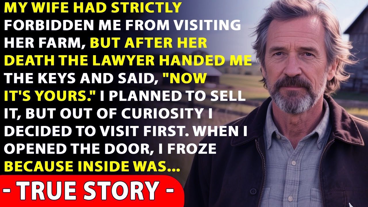 My Wife Died Keeping A Secret, Until I Went To The Farm She Always Forbade Me To Visit... True Story