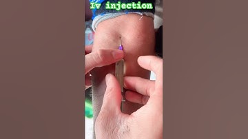 Intravenous injection use ll iv injection kese lagaye ll #intravenous #injection #short