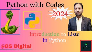 Introduction to Lists in Python | Python with Codes 2024 | Urdu Hindi