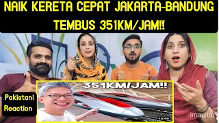 Reaction On NAIK KERETA CEPAT JAKARTA-BANDUNG TEMBUS 351KM/JAM!!