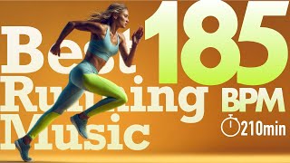 Best Running Music 2025 | 185 BPM | 3.5-Hour Marathon Training Mix