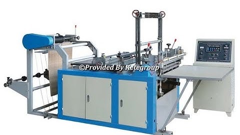 1 Line Bottom Sealing Bag Making Machine