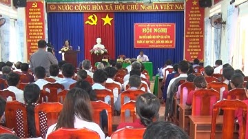 Đồng chí Trương Thị Mai tiếp xúc cử tri tại tỉnh Lâm Đồng