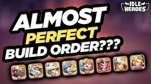 Idle Heroes - The Perfect Build Order Again??? Account Tune-Up ButterKnife