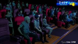 Persona 3 Reload - 7/11 Sat | Talk To Junpei | Mr Ono Class &quot;Katana&quot; | Watch a Movie (Academics)