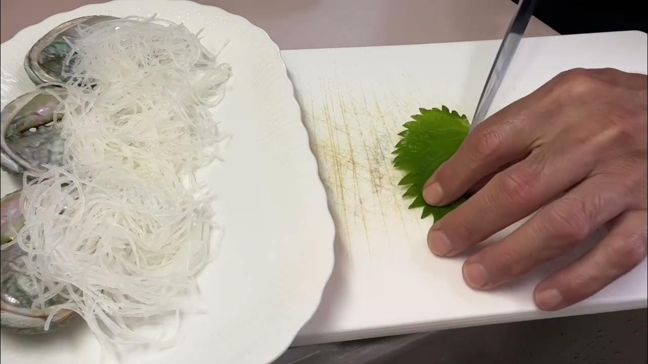Homemade Food -Abalone shells for make sashimi |Chan Foods Tv - YouTube