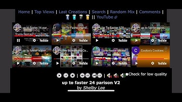 up to faster 24 parison v2