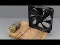 Experiment Free Energy Generator Using Computer Exhaust Fan & Motors