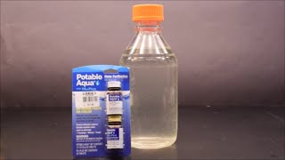 Water Purification Tablets, Part 2