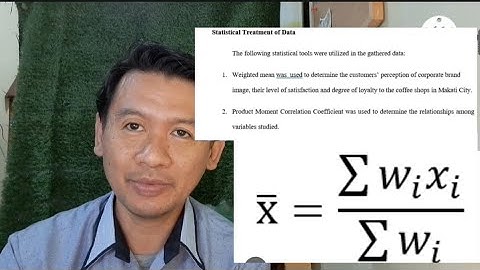 Chapter 3 | Data Gathering Procedure | Statistical Treatment