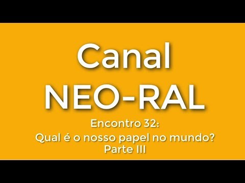 Vídeo: Qual é O Nosso Papel?