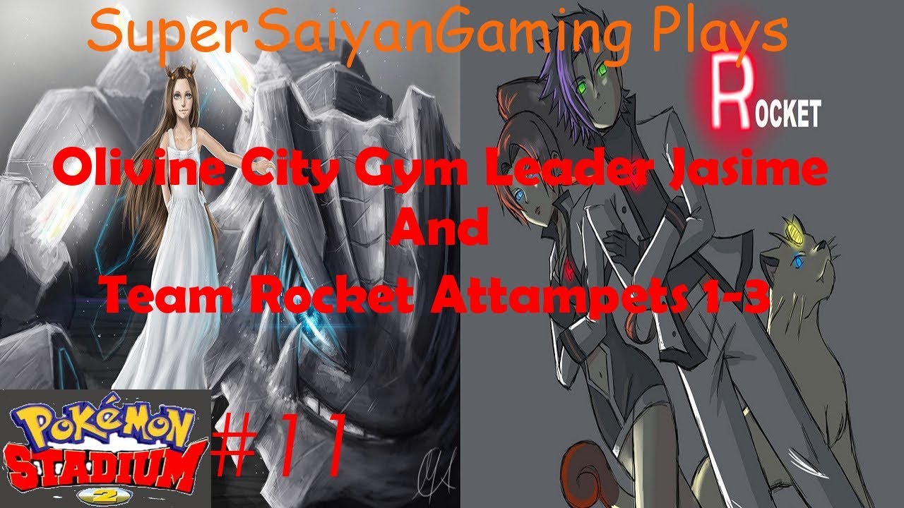 Pokemon Stadium 2 Part 11(Olivine City Gym Leader Jasmine and Team