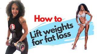 Lifting weights for fat loss, women over 40