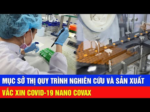 Quy trình nghiên cứu và sản xuất vắc xin Covid-19 Nano Covax Quy trình nghiên cứu và sản xuất vắc xin Covid-19 Nano Covax