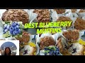 How to make best blueberry muffins with recipe by carl pajabad