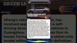 XPeng YOYO Robotaxi Secures Guangzhou L4 Driverless Pilot Permit, Eyes 2027 XPeng YOYO Robotaxi Secures Guangzhou L4 Driverless Pilot Permit, Eyes 2027