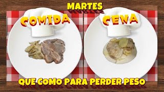 Que Como Para Perder Peso Con Recetas Martes