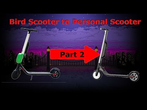 Uccello Scooter a Personal Scooter Tutorial [Parte 2]