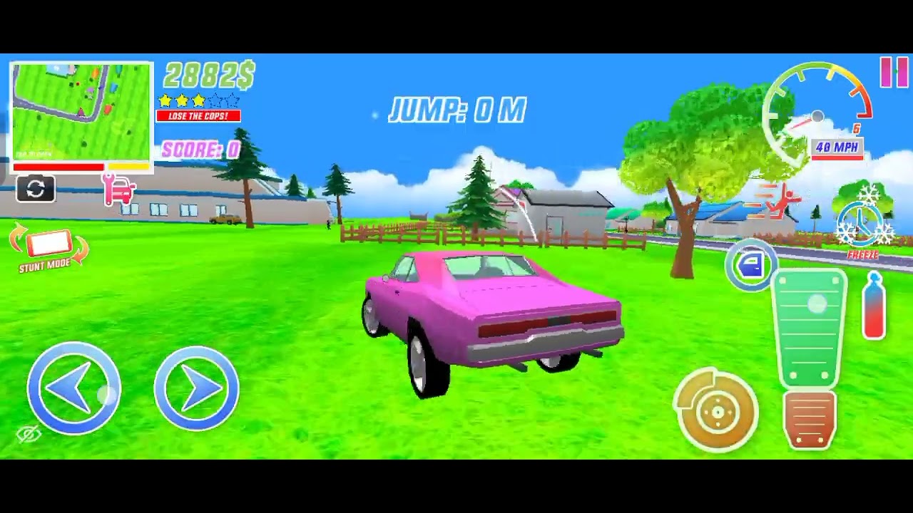 Playing dude theft auto