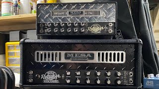 Mesa Badlander 25 and Mesa Mini Rectifier 25 Distorted tones iPhone video