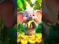 Funny Elephant Cartoon | Golu Hathi Ki Masti in Jungle