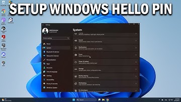 How To Setup Windows Hello PIN for Login in Windows 11 - Easy Fix