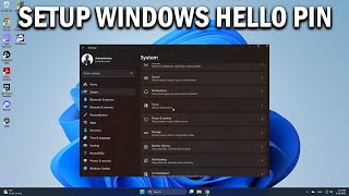 How To Setup Windows Hello PIN for Login in Windows 11 - Easy Fix