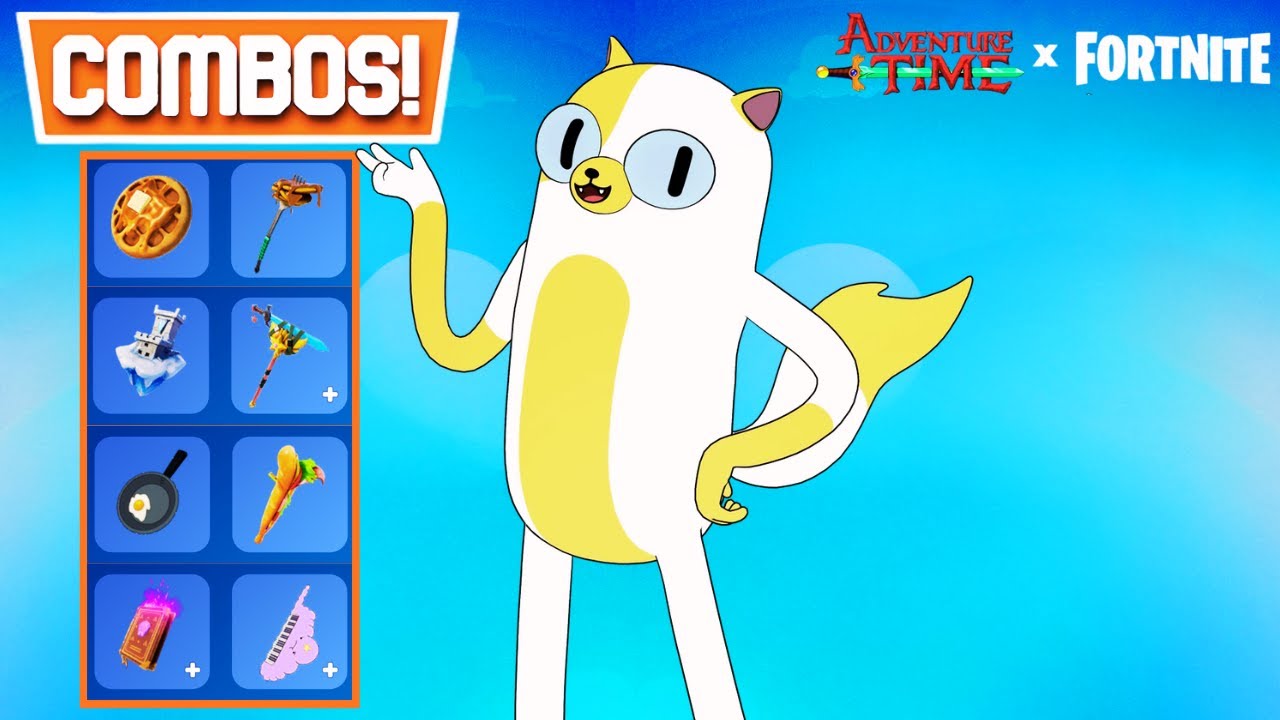 BEST CAKE THE CAT Skin Combos (ADVENTURE TIME WAVE 2!)