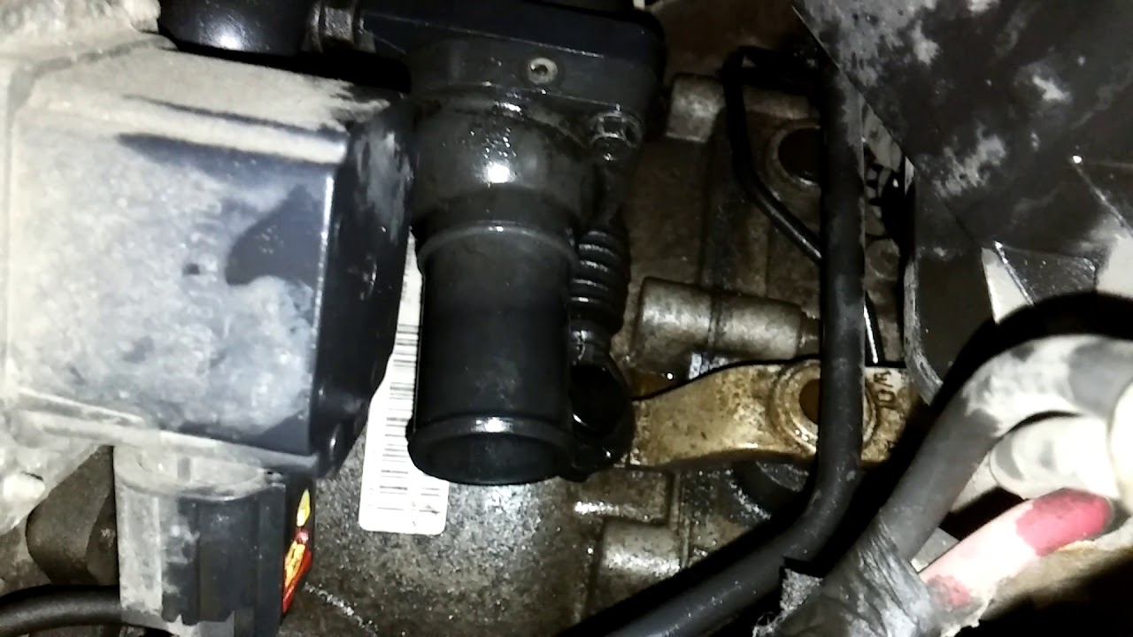 2009 Dodge Caliber cómo cambiar el termostato. - YouTube