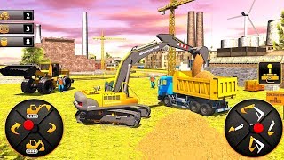 Heavy Construction Crane Driver: Excavator Game - Android Gameplay FHD screenshot 3
