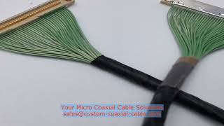 micro coax amphenol USA supplier IPEX 3488-0301 ul94 v-0 flame rated microcoax cable Emergency Rescu