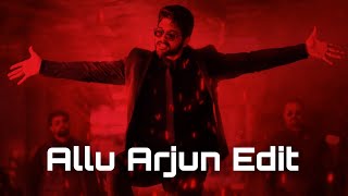 Allu Arjun Edit || Ft. Bones || Pushpa || Edit ||