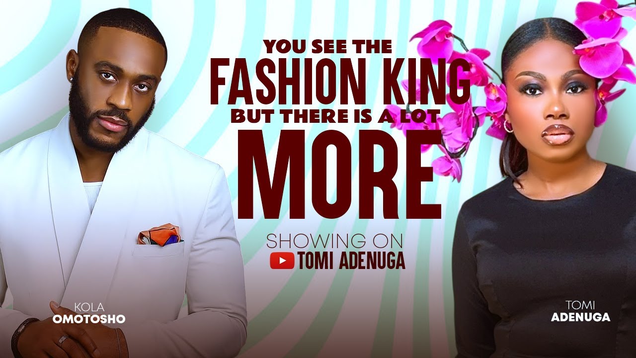 I am more than the FASHION KING - Kola Omotoso