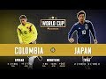 Colombia vs Japan 1-2 - All Goals &amp; Highlights - 19/06/2018 HD World Cup